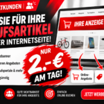 Mehr Aufmerksamkeit für deine Verkaufsanzeige – schon für 2 Euro am Tag!