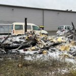 Brandstiftung? – Feuer zerstört Wohnwagen in Egelsbach