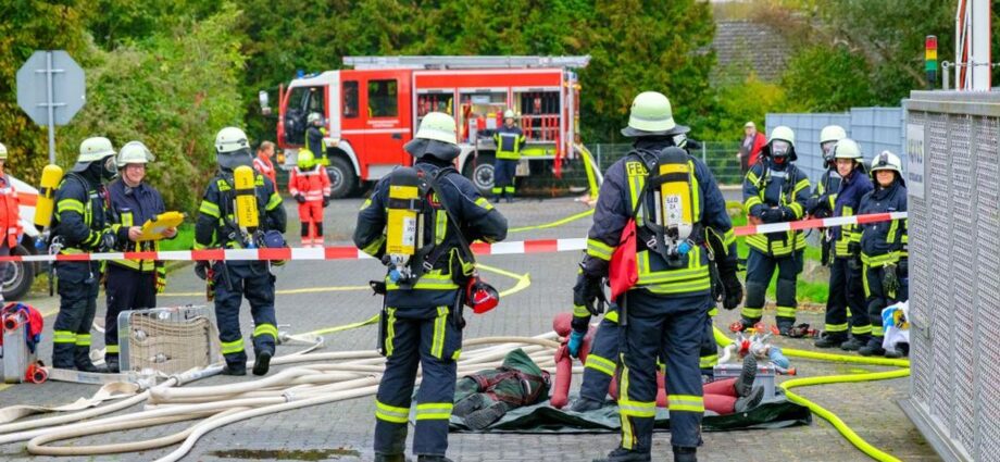 Gudensberg: Meteoriteneinschlag als Übungsszenario – Rund 200 Beteiligte im Einsatz Gudensberg: Meteoriteneinschlag als Übungsszenario – Rund 200 Beteiligte im Einsatz