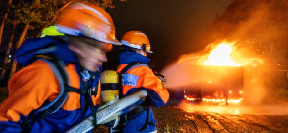 BF-Tag in Hattersheim: Jugendfeuerwehren absolvieren 24-Stunden-Dienst