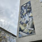 „Stop Bombing Civilians“: Wandgemälde in Kassel eingeweiht