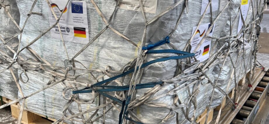 THW liefert Hilfsgüter für Erdbebenopfer nach Panama